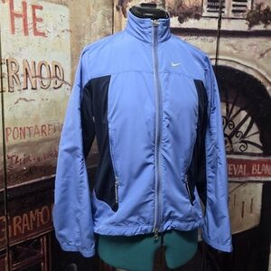 Nike Women's Blue and Black Jacket